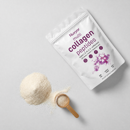 Nuvyor™ Multi Collagen Peptides Powder (Unflavoured)