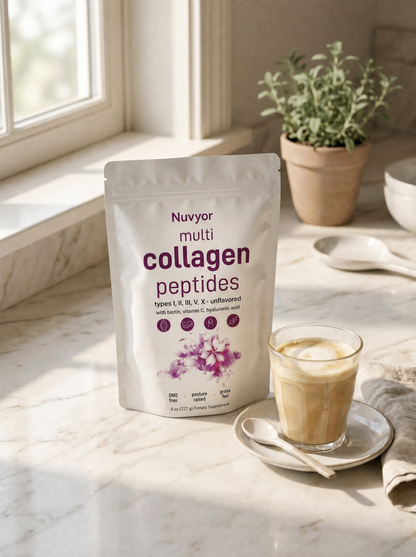 Nuvyor™ Multi Collagen Peptides Powder (Unflavoured)